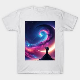 Cosmic Fisherman T-Shirt